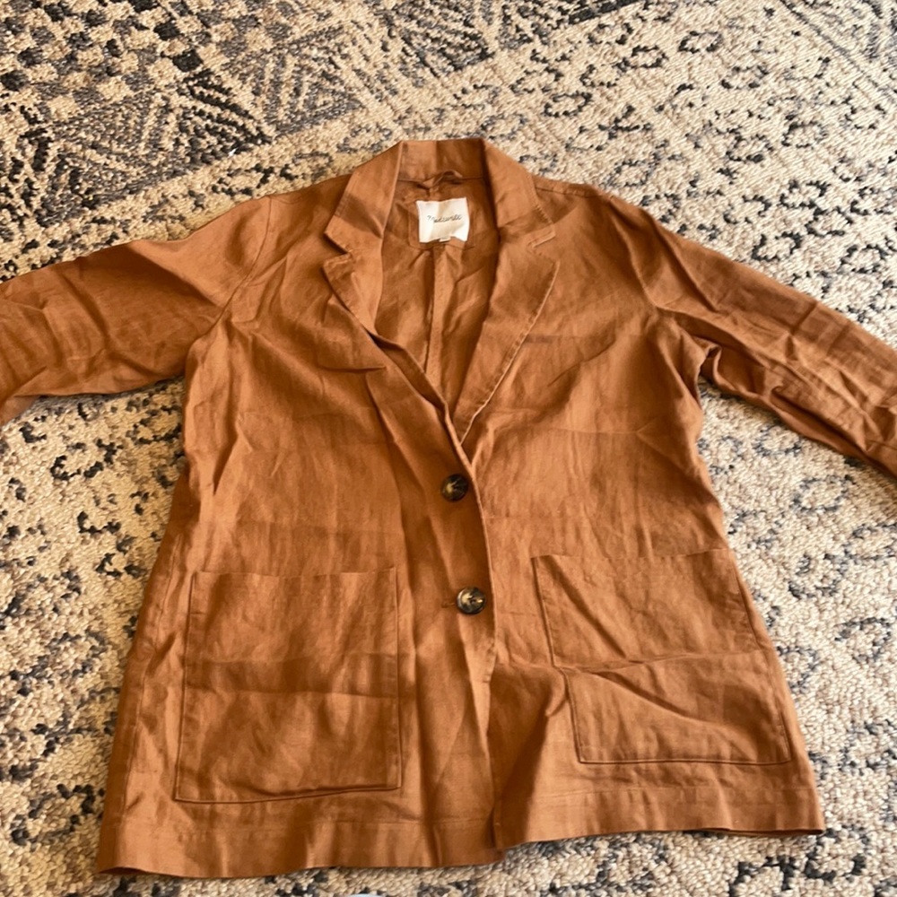 Linen blazer